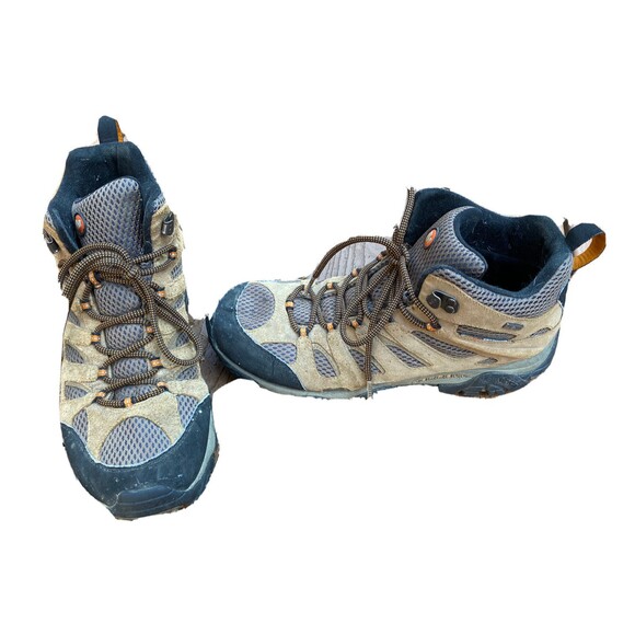 Merrell Moab Mid Ventilator Brown Earth Style Waterproof Hiking Mens Boots 10.5 main image 8